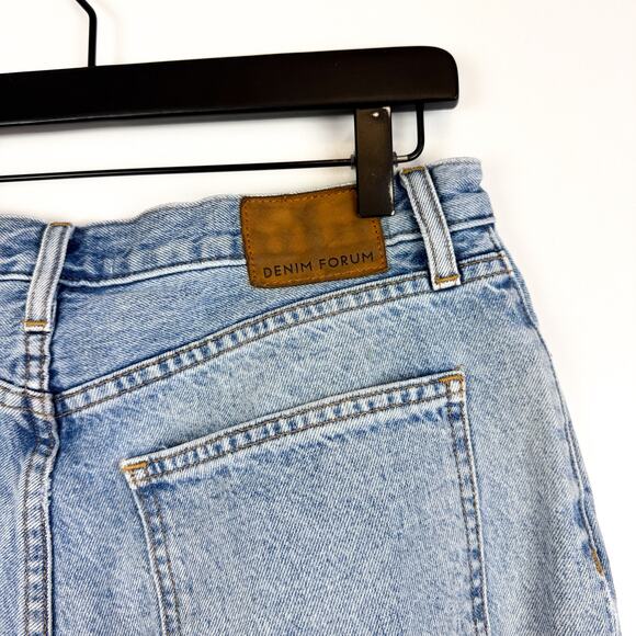 Aritzia Denim Forum The Marlo High Rise Loose Jeans 28L Blue - Size 29 - Picture 6 of 10